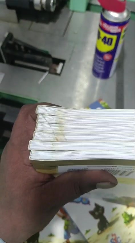 Bound book blocks before finishing